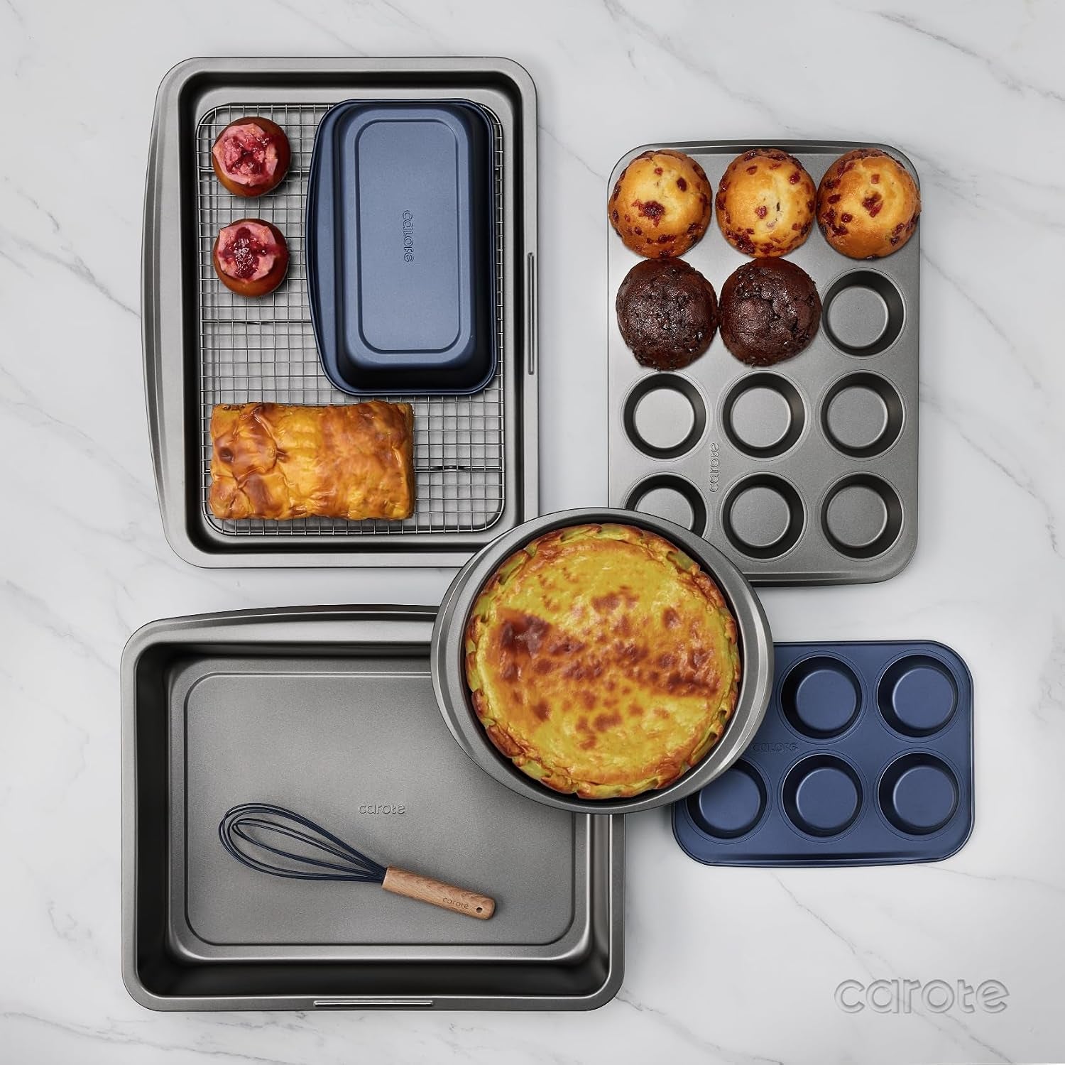 49pcs-pots-and-pans-set-nonstick-cookware-set-with-bakeware-induction-kitchen-set-with-silicone-lids-easy-food-release-all-stovetop-compatible-with-knife-set-blue