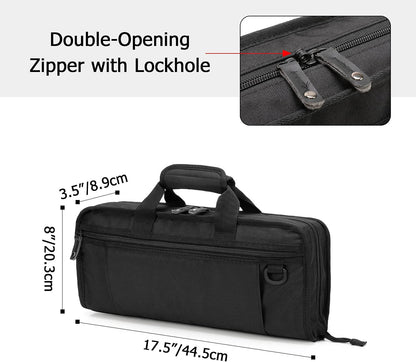 Chef Knife Bag with Lockhole & 17 + 6 Slots, up to 17.5 In, Bag Only6