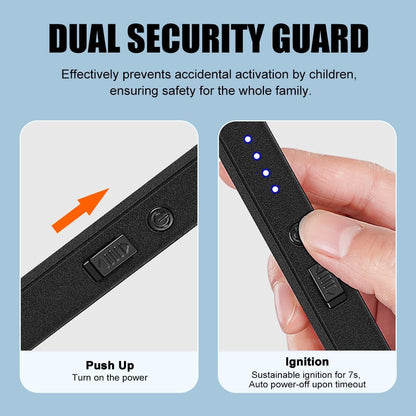 Electric Candle Lighter 2 Pack USB Rechargeable Lighters Plasma Arc Lighter3
