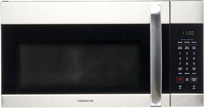 1.7 Cu. Ft. Over-The-Range Microwave Oven – 1000 Watts Power, Auto Cook Settings, Defrost, Easy Clean and Child Safety Lock - Stainless1