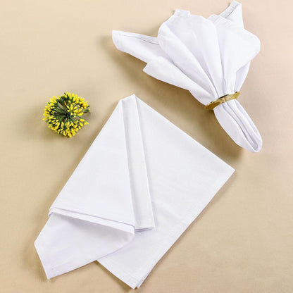 Bulk Pack-288 Hotel Cloth Napkins, 18"X18", Wrinkle Resistant, White8