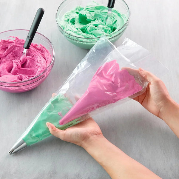 Disposable Decorating Bags, 16 Inch, 12-Pack | Extra-Large Single-Use Piping Bags Fit Standard Couplers & Tips for Large Batches of Icing, Frosting & Cake Decorating7