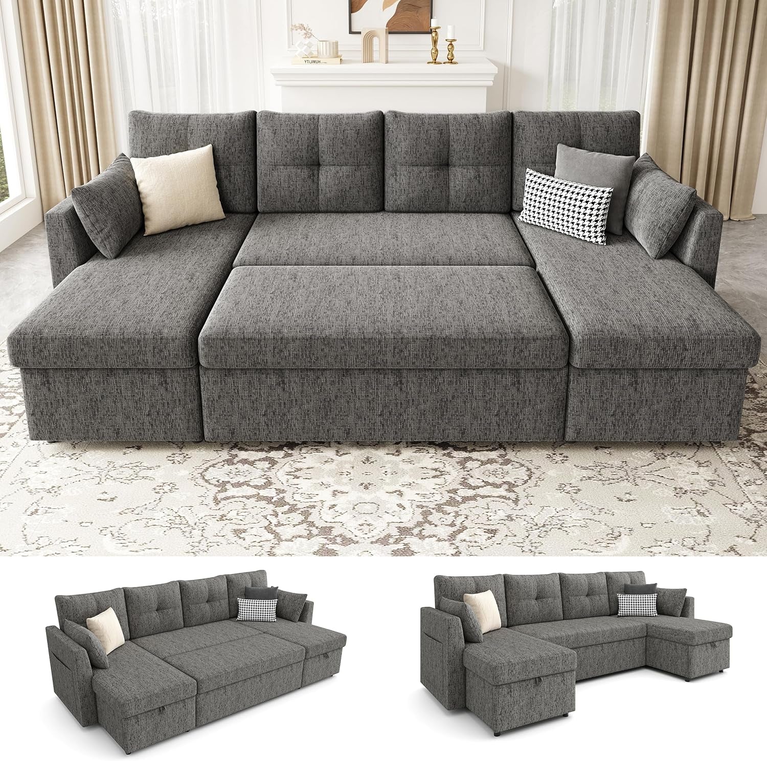 oversized-sleeper-sofa-couch-sectional-sofa-bed-dark-grey