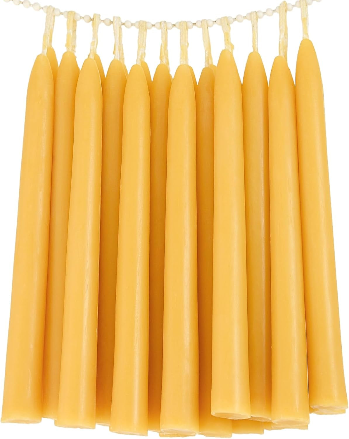 24-pack-beeswax-taper-candles-in-bulk-8-inch-tall-all-natural-yellow