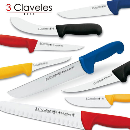 Cuchillo Carnicero Polipropileno Amarillo 20 Cm - 8 Inches FH 3C2