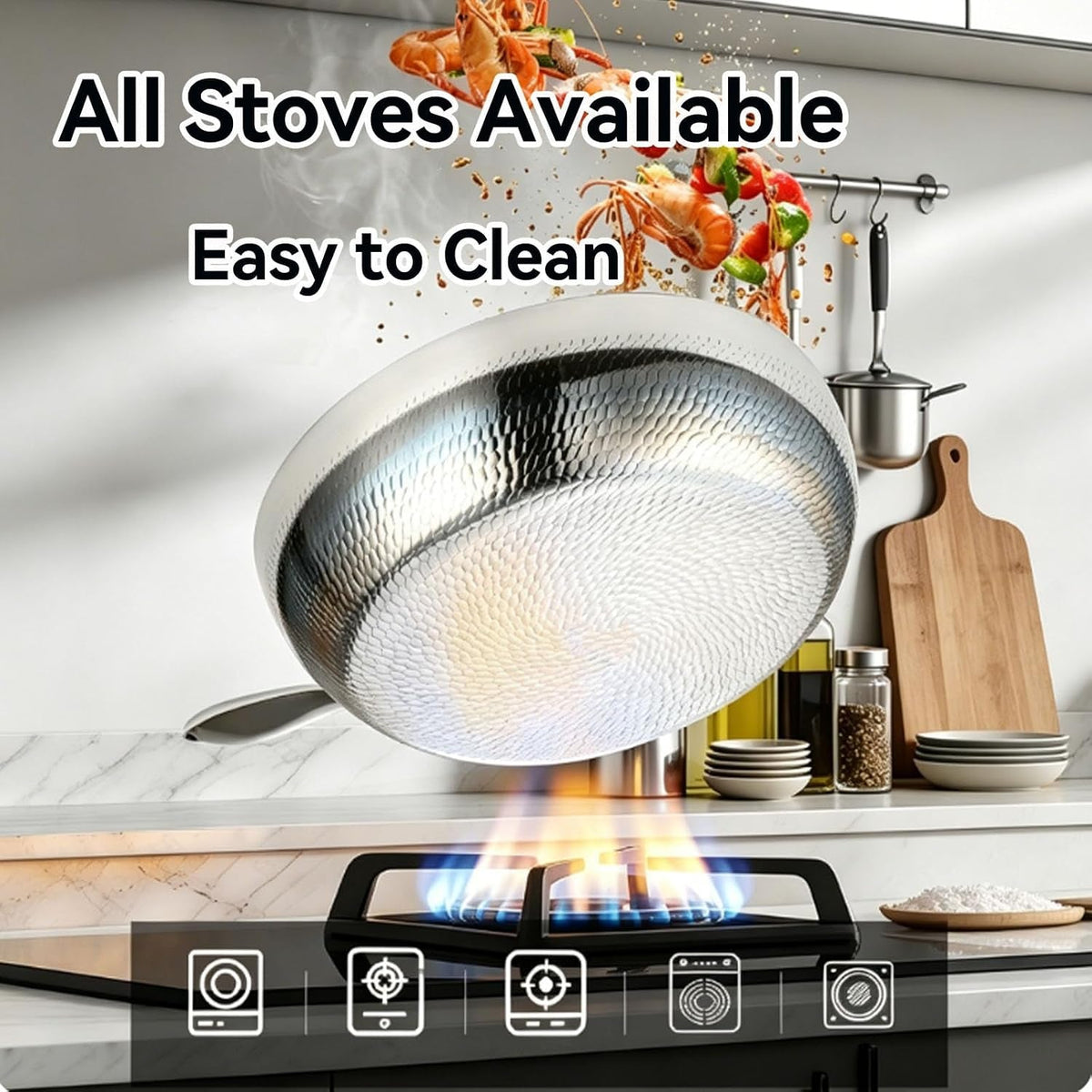 titanium-hammered-wok-with-lid-titanium-pans-for-cooking-no-coating-non-stick-titanium-cookware-durable-scratch-resistant-titanium-frying-pans-dishwasher-safe-11-02in