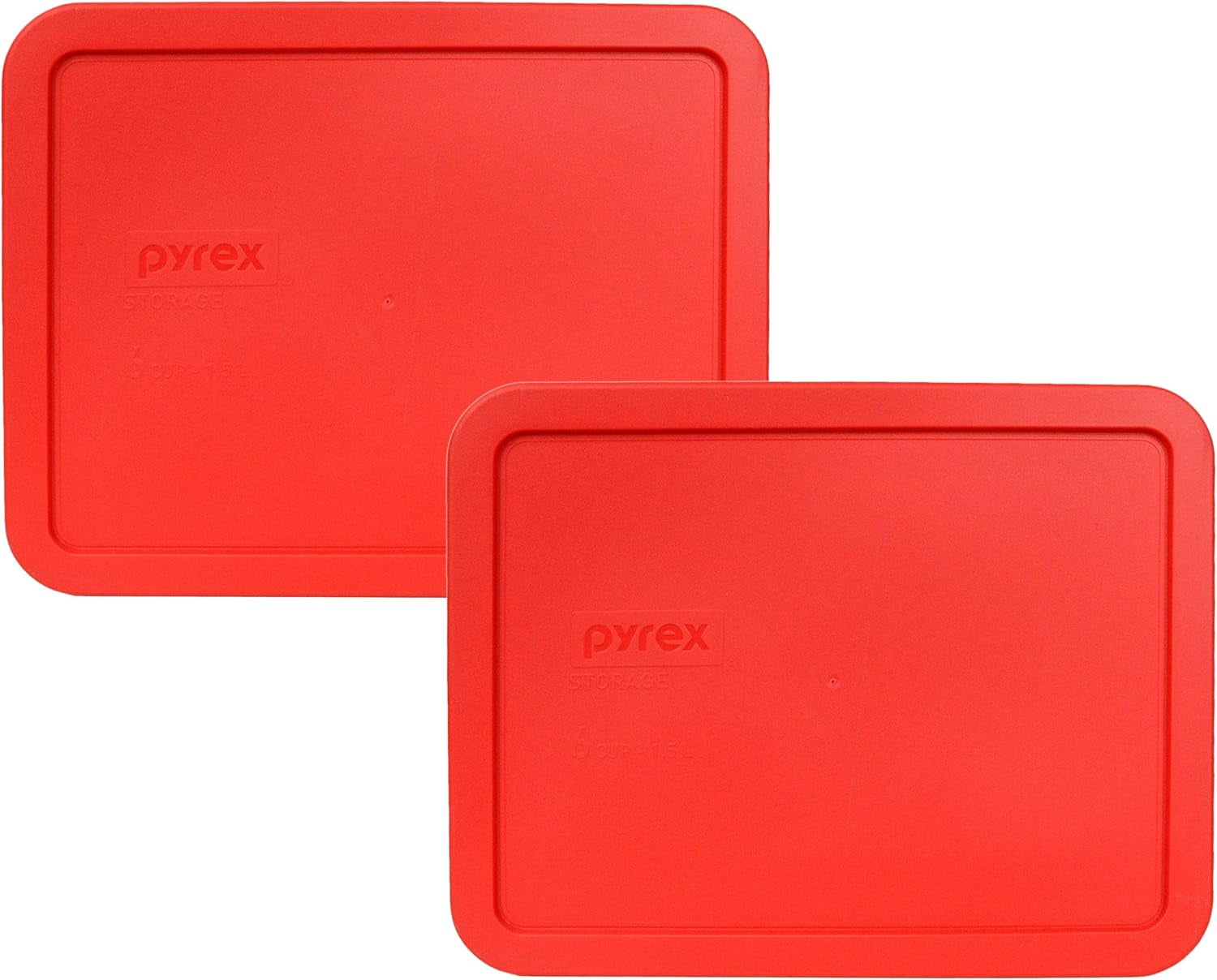 7211-pc-6-cup-red-food-storage-lid-2-pack-made-in-usa-bpa-free-plastic-rectangle-shape-replacement-covers-top-rack-dishwasher-safe-snug-seal-flexible-construction