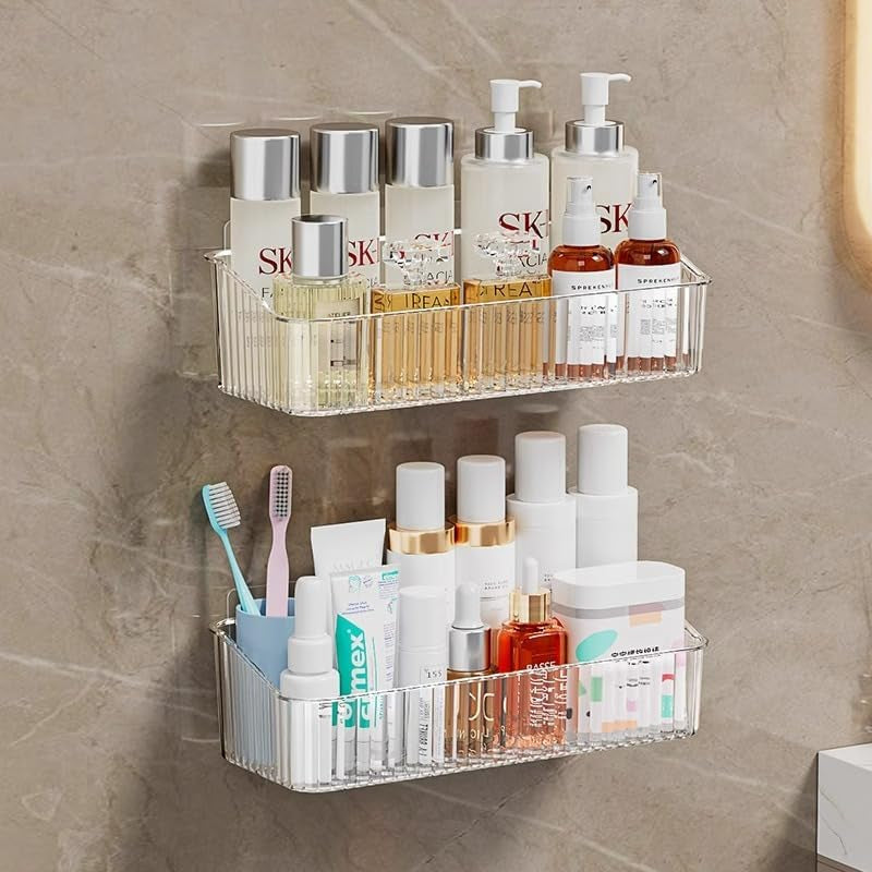 2-pcs-wall-mounted-shower-caddy-adhesive-bathroom-caddy-shelf-organizer-makeup-organizer-storage-bins-for-bathroom-kitchen