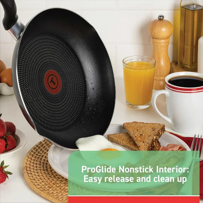 Specialty Nonstick Fry Pan 13.25 Inch Oven Broiler Safe 350F Cookware, Pots and Pans, Dishwasher Safe Black2