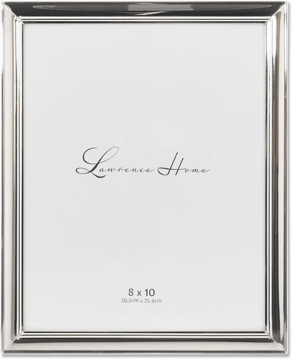 Strata Metal Picture Frame, 8X10, Silver1