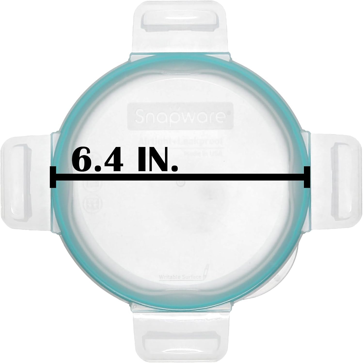 7201r-pc-4-cup-clear-lid-with-teal-gasket-2-pack-made-in-usa-bpa-free-construction-freezer-safe-top-rack-dishwasher-safe-reusable-design-snap-lock-airtight-configuration