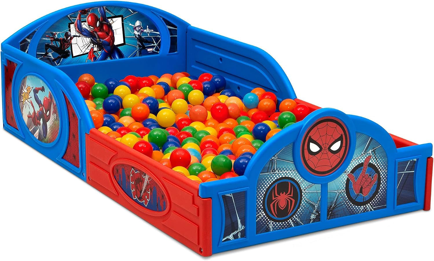spider-man-plastic-sleep-and-play-toddler-bed-with-attached-guardrails