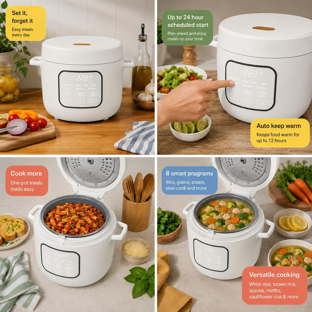 b-14-cup-cooked-electric-rice-grain-cooker-6-cup-uncooked-capacity-ceramic-nonstick-coating-multi-grain-cooking-automatic-keep-warm-white-icing