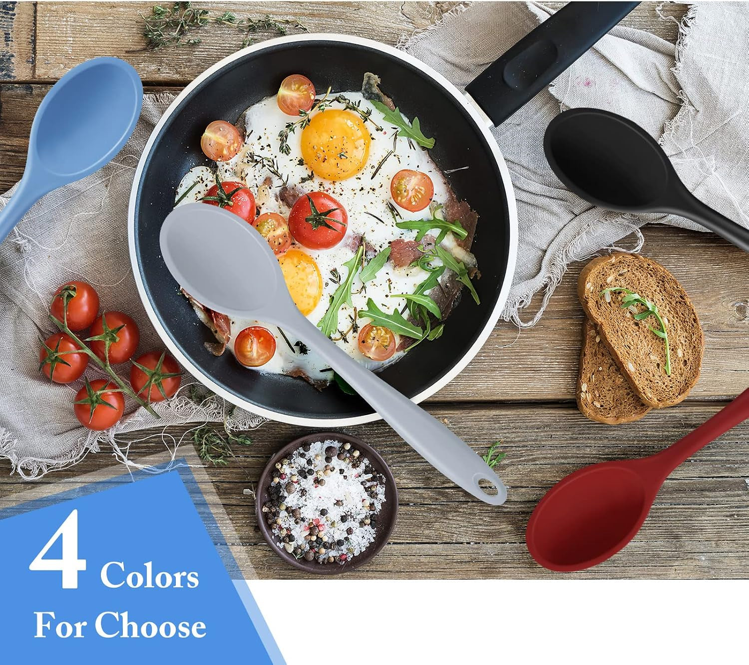 4-pcs-silicone-cooking-spoons-10-6-large-spoon-fashionable-color