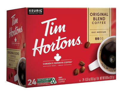 Original Blend, Medium Roast Coffee, Single-Serve K-Cup Pods Compatible with Keurig Brewers, 24 Count(Pack of 1)(Packaging May Vary)3