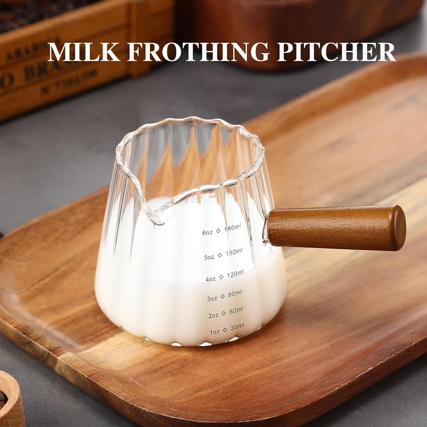 espresso-cups-with-wood-handle-6oz-espresso-accessories-milk-frothing-pitcher-glass-measuring-cup-shot-glass