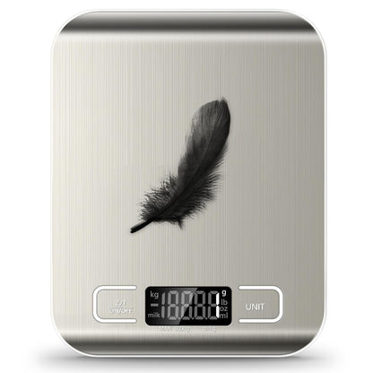 Food Scale, 11Lb Kitchen Scale with 6 Units Tare Function & LCD Display, 0.05Oz/1G Stainless Steel Digital Food Scale Grams and Ounces for Baking, Cooking, Dieting and Meal Prep (Batteries Included) | 6 Conversion Units,Automatic Overload,Low Battery Warning Modes,2*Aaa Batteries,For Baking, Cooking,Dieting and Meal Prep1