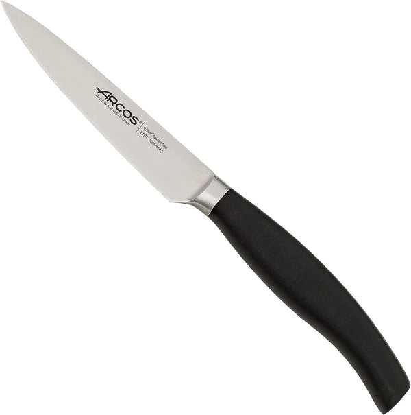 Clara 3-Piece Kitchen Knife Set - 8-Inch Chef Knife, 8-Inch Bread Knife and 4-Inch Paring Knife - Forged Nitrum Stainless Steel, Silk Edge - Ergonomic Handles - Made in Spain4