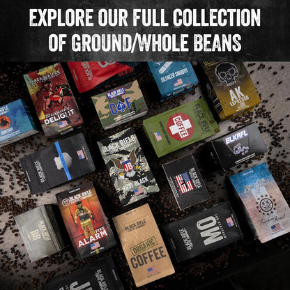 Dark Roast Ground Coffee Tactisquatch 12 Oz9