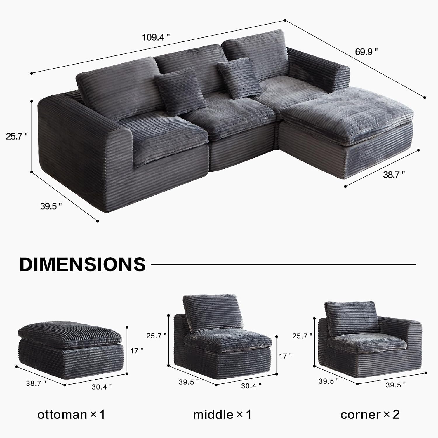109-l-shaped-boneless-cloud-couch-grey-corduroy-sectional-sofa