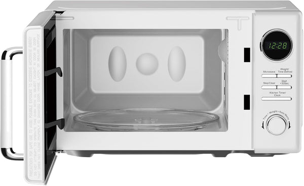 0.7 Cu. Ft. Retro Countertop Microwave in White2