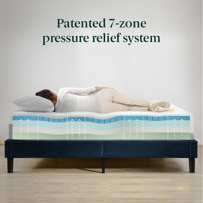12 Inch Full Quadcool Memory Foam Mattress, Medium Feel4