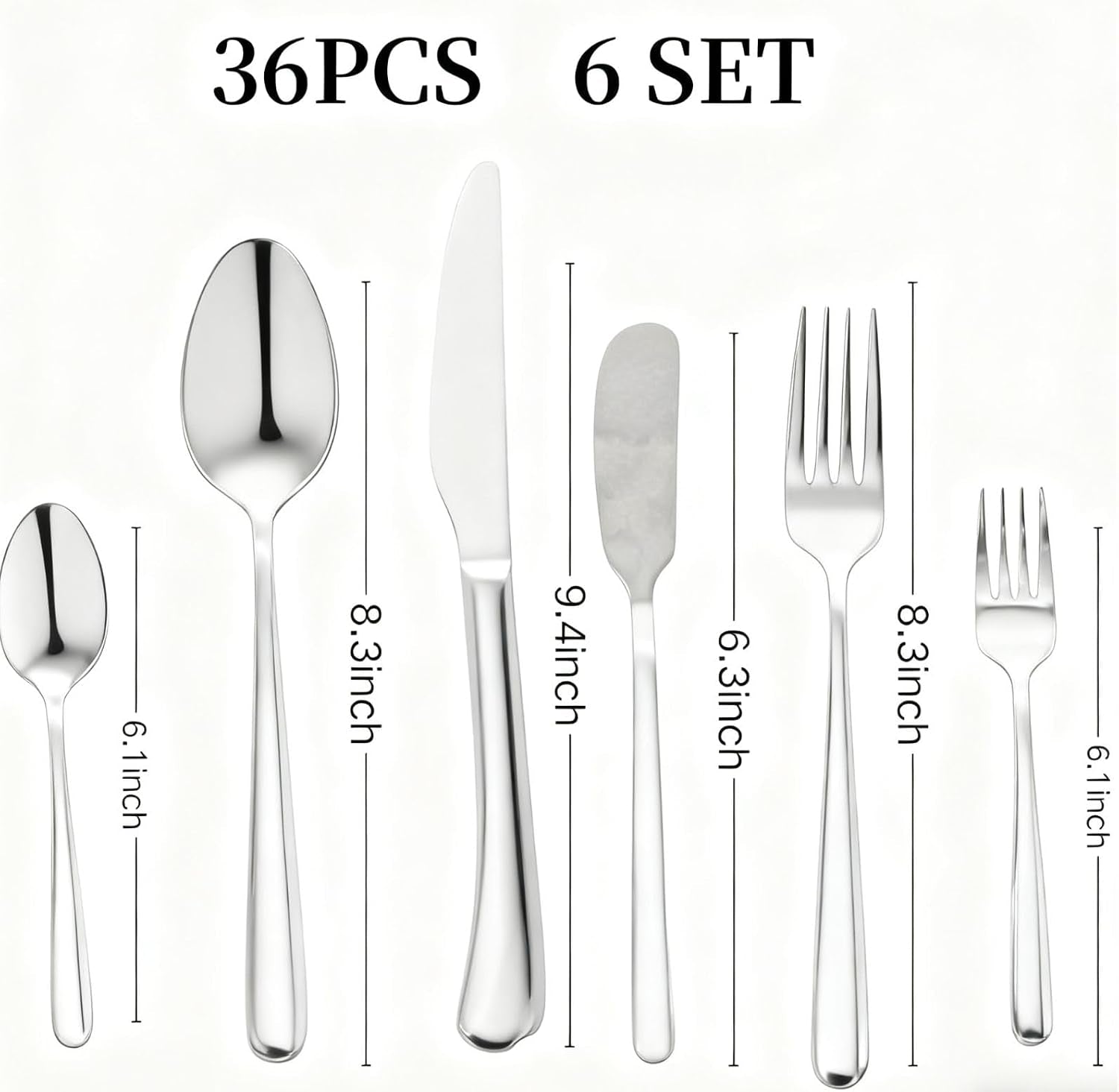 36-piece-stainless-steel-silverware-set-for-6-flatware-with-placemat-6piece-cutlery-set-knife-fork-butter-knife-and-spoon-mirror-finish-for-home-restaurant-hotel-kitchen-utensils-dishwasher-safe