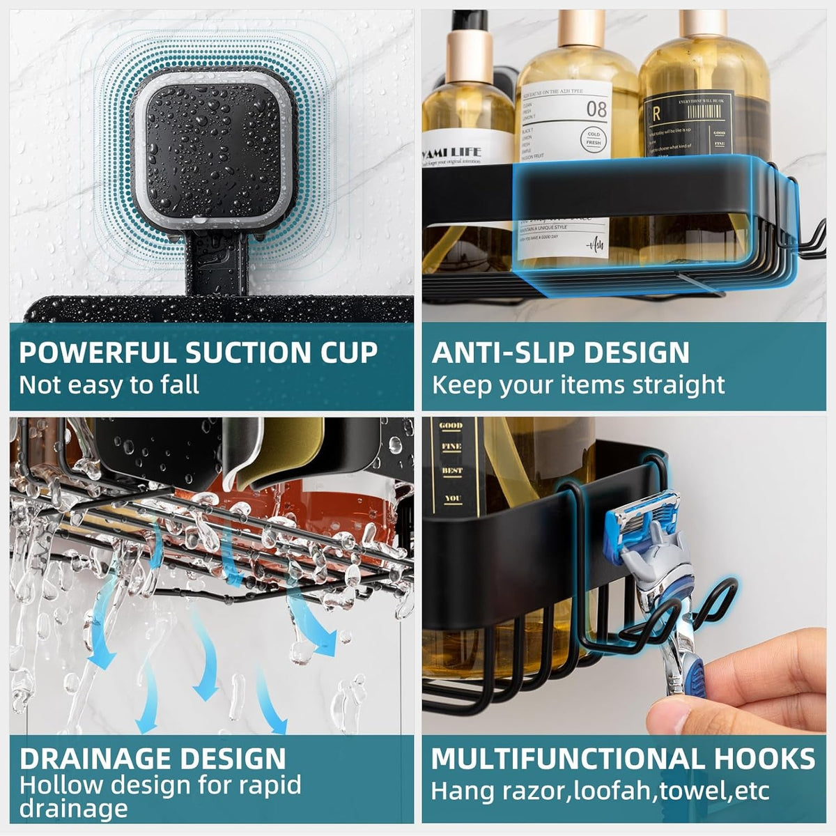 shower-caddy-suction-cup-rustproof-metal-shower-shelves-black-2pack