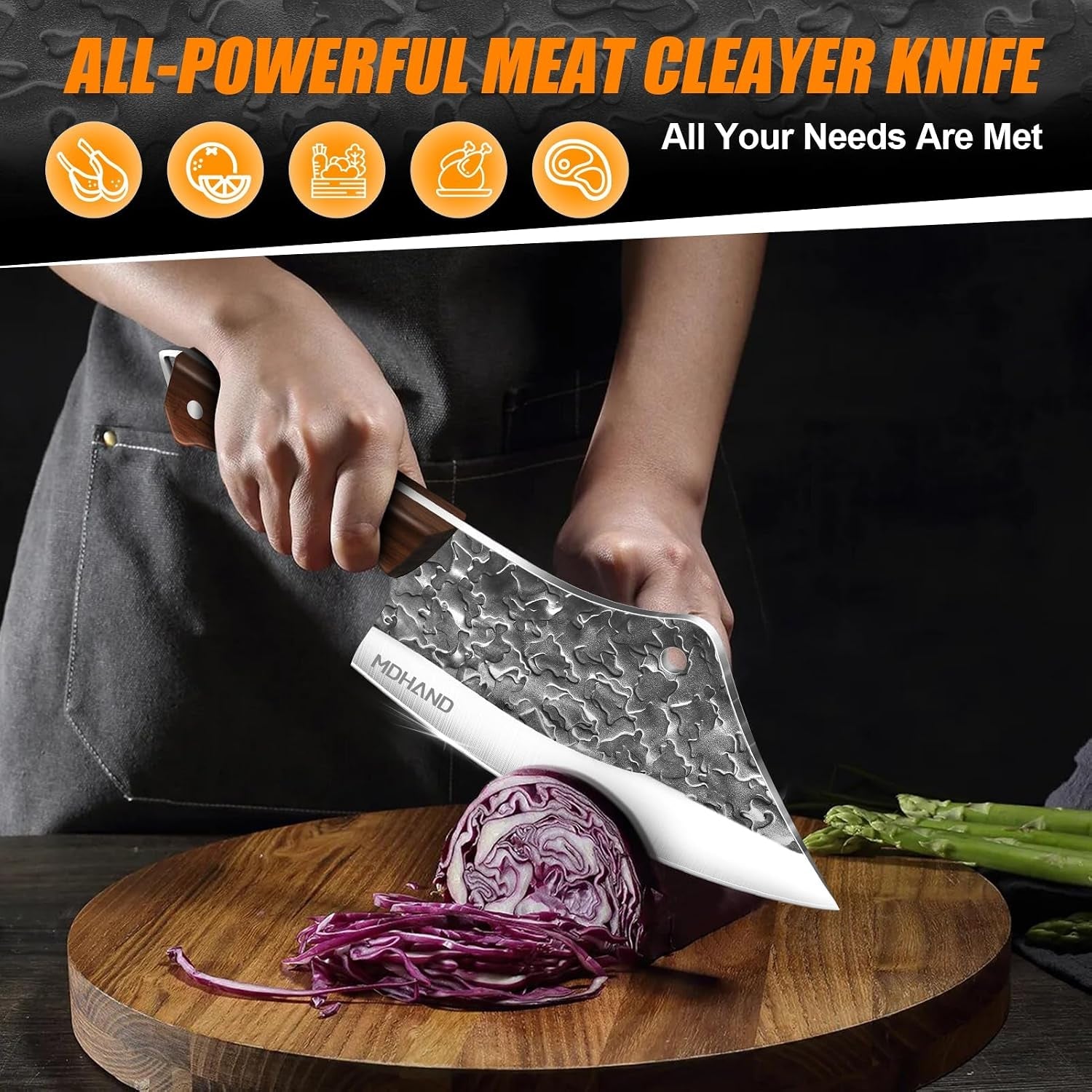 butcher-knife-set-hand-forged-butcher-chef-knife-set-with-roll-bag-high-carbon-steel-14pcs-meat-cleaver-knife-bone-chopper-knives-fillet-knives-for-kitchen-camping-outdoor-bbq-gift-for-men
