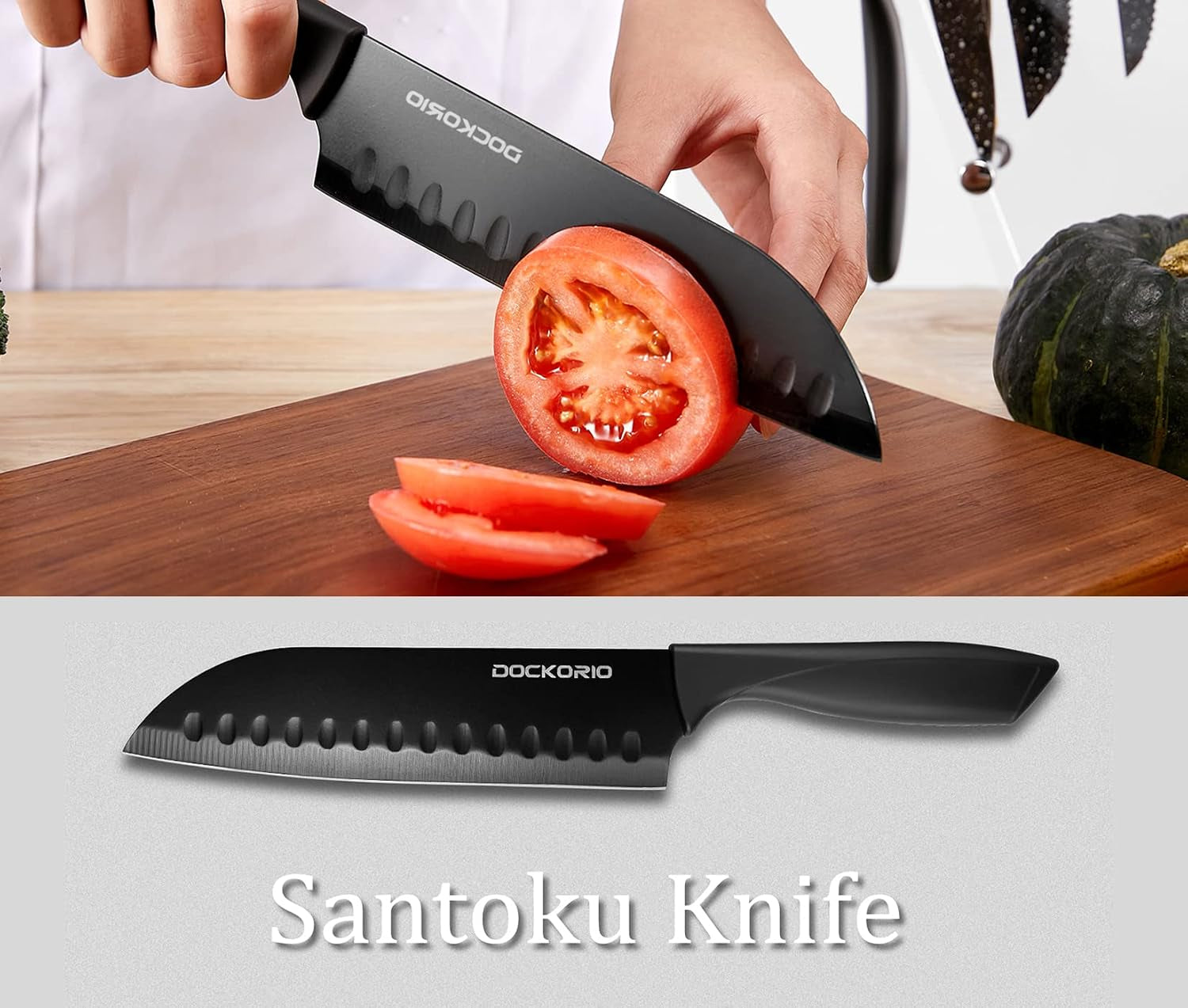 kitchen-knife-set-19-piece-with-block-high-carbon-stainless