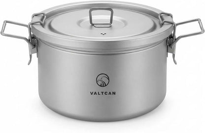 2000Ml Titanium Rice Cooker Pot with Locking Lid 67 Fl Oz, Grade 1 No Coating Pfas-Free, Inner Pot with Measurement Marks, Ultralight 589G Camping Cookware for Backpacking Home Kitchen1