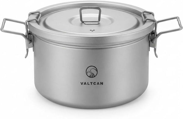 2000Ml Titanium Rice Cooker Pot with Locking Lid 67 Fl Oz, Grade 1 No Coating Pfas-Free, Inner Pot with Measurement Marks, Ultralight 589G Camping Cookware for Backpacking Home Kitchen1