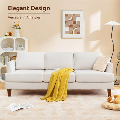3 Seater Sofa Couches for Living Room, 89" Deep Seat Couch8