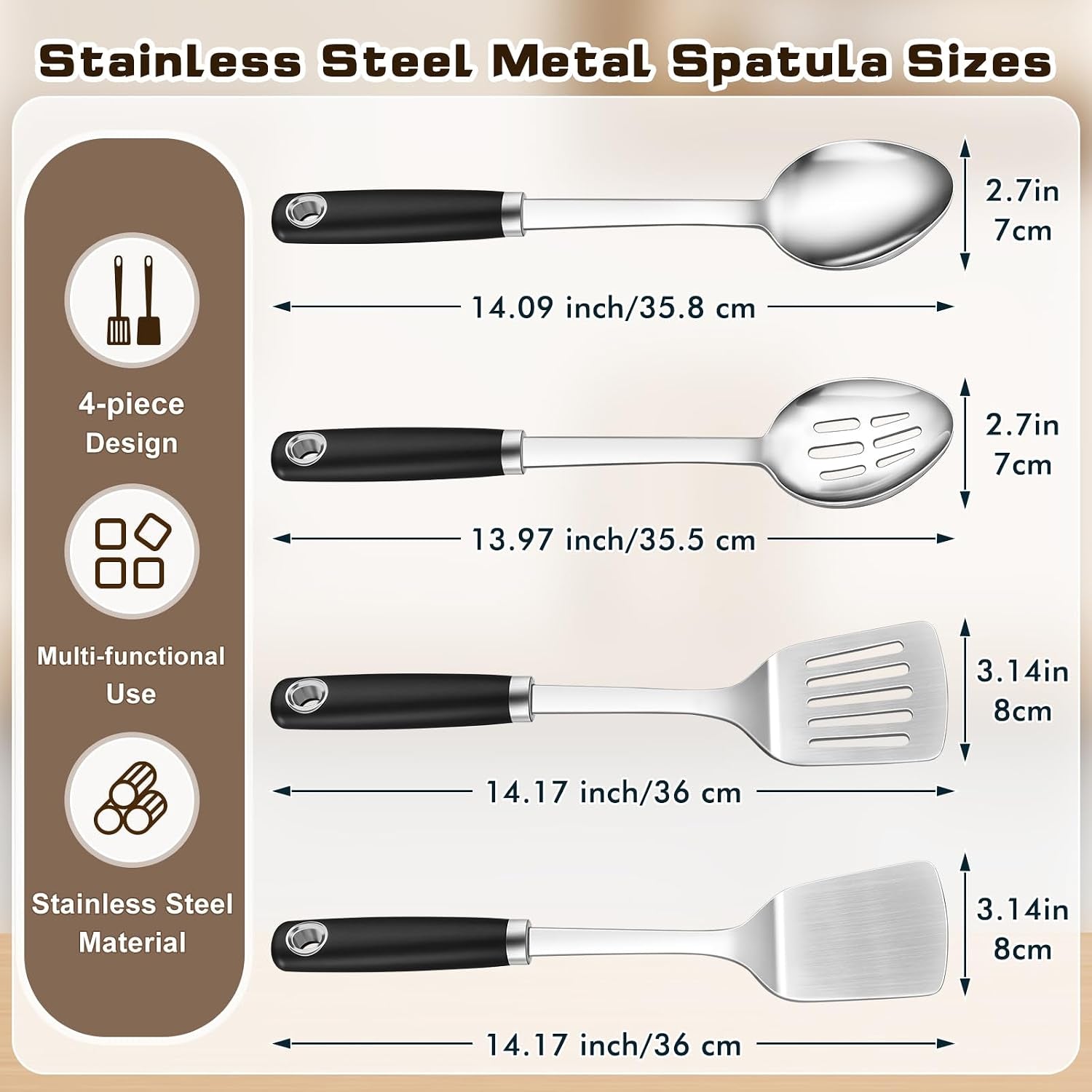 4-pcs-cooking-utensils-set-stainless-steel-kitchen-utensils-heat-resistant-metal-kitchen-tools-include-solid-slotted-turner-wok-spatula-serving-spoon-ergonomic-handle-easy-to-clean-silver