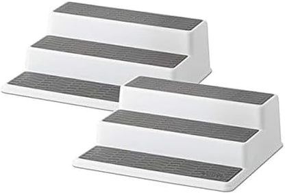 Grey 2 Non-Skid 3-Tier Spice Rack Organizer for Pantry, 2-Pack, 10-Inch1