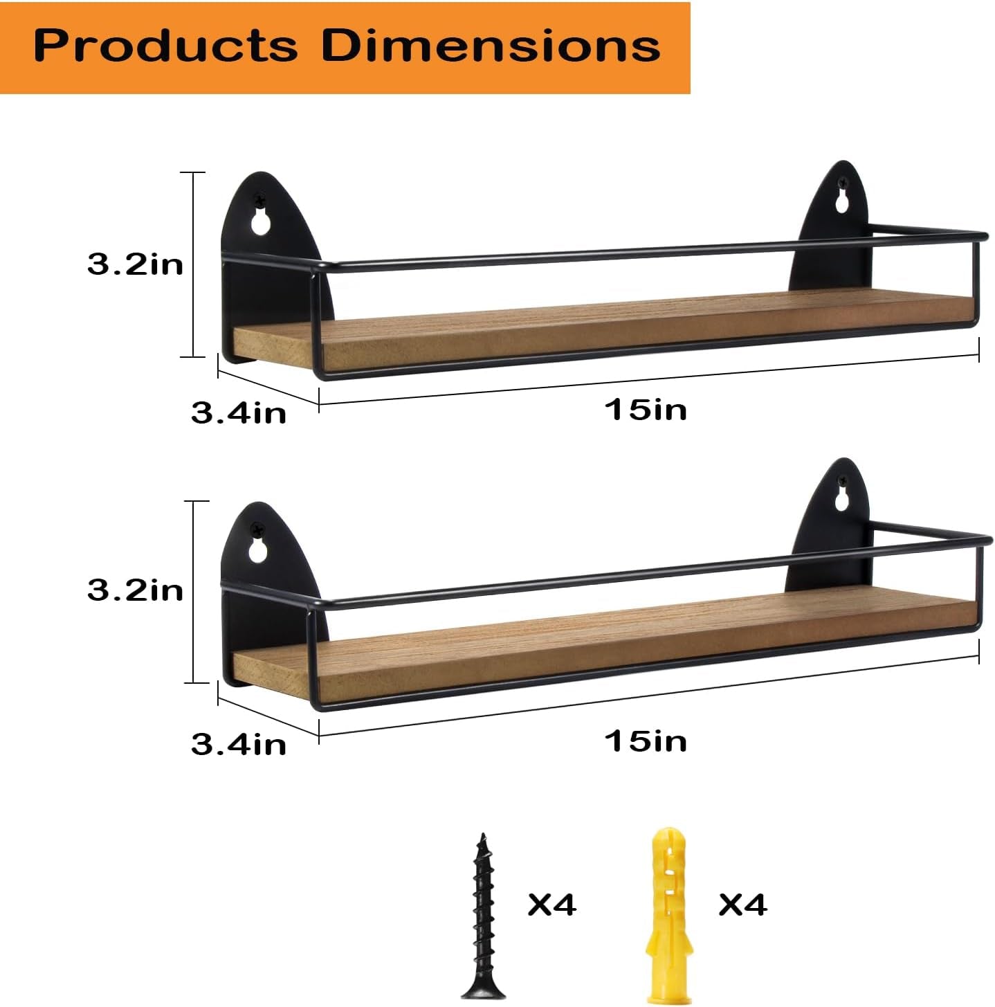 2-pack-spice-rack-wall-mount-rustic-style-hanging-spice-organizer-for-wall-kitchen-spice-storage-black
