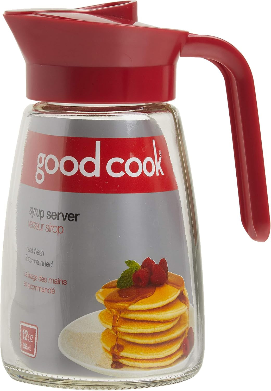 everyday-12-oz-syrup-dispenser-easy-pour-spout-waffle-pancake-syrup-dispenser-container-glass-syrup-bottle-for-maple-syrup-honey-barbecue-sauce