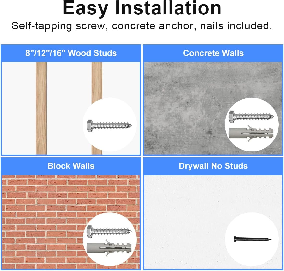 studless-tv-wall-mount-for-most-23-60-inch-tvs-up-to-99-lbs-low-profile-no-drill-tv-mount-drywall-bracket-with-max-vesa-400x400mm-no-stud-no-drill-easy-install-mf8