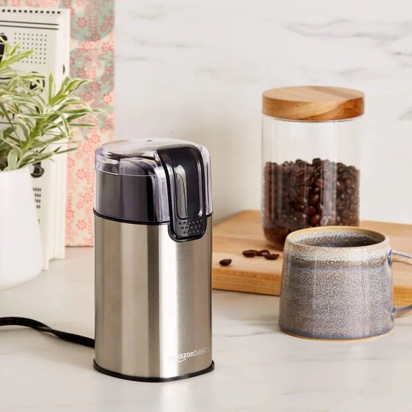 Fast Electric Coffee Grinder for Home Use, Easy to Use Coffee Bean and Spice Grinder with Heavy-Duty Stainless Steel Grind Blades7