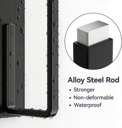 Heavy-Duty Magnetic Paper Towel Holder for Jumbo Rolls, Black6