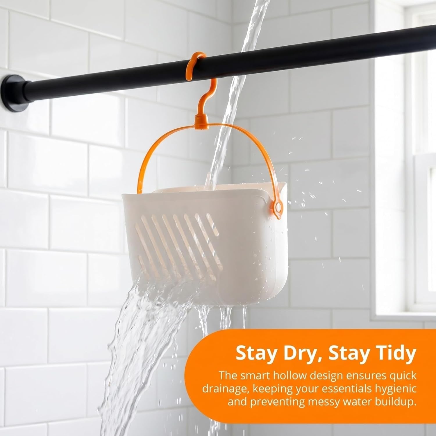 hanging-shower-caddy-2pcs-plastic-mounted-shower-caddy-basket-portable-kitchen-organizer-storage-organizer-with-hook-for-home-kitchen-bathroom-white