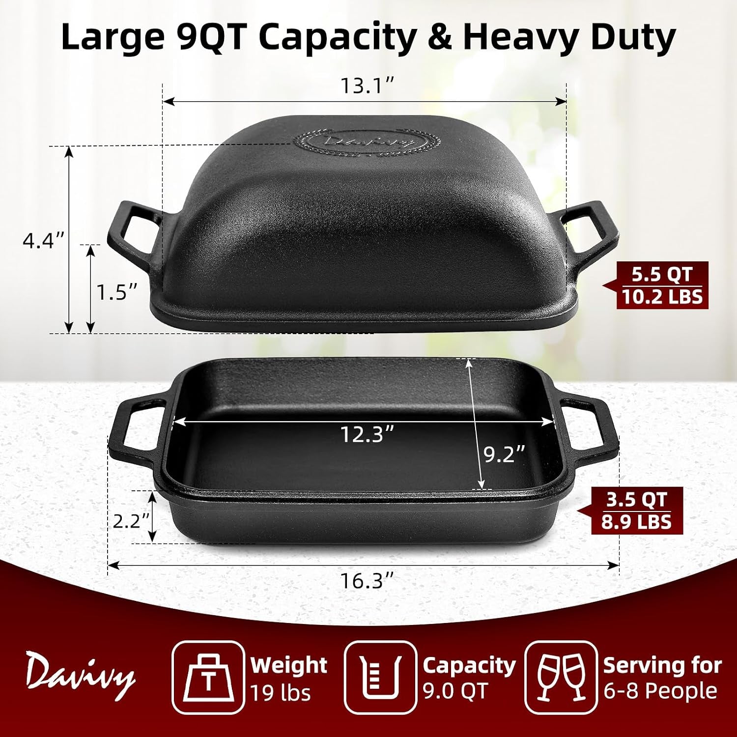 9qt-large-cast-iron-bread-loaf-pan-with-lid-dutch-oven-for-sourdough-bread-baking-non-stick-cast-iron-sourdough-baking-pan-with-lid-12-3-x-9-2-matte-black