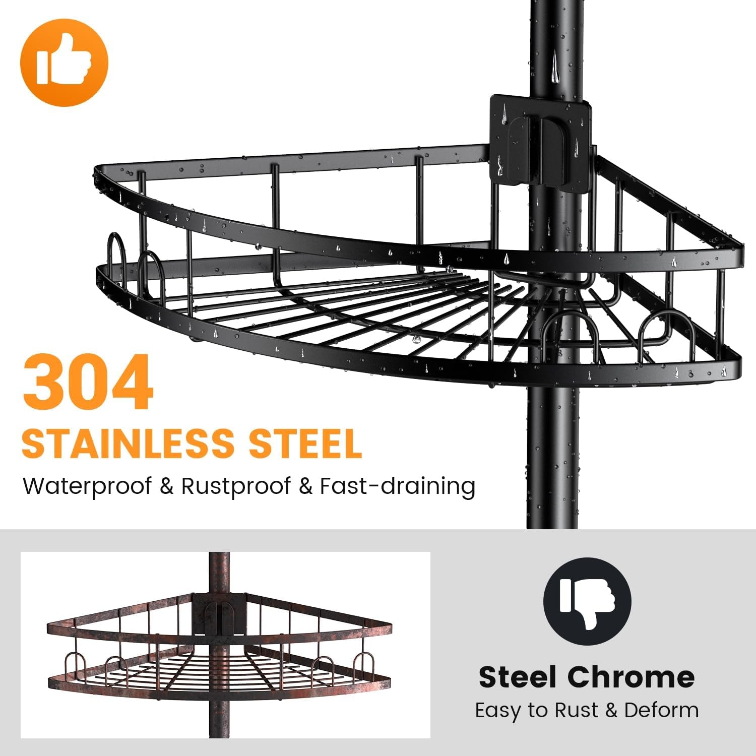 adjustable-tension-pole-shower-caddy-rustproof-corner-bathroom-organizer