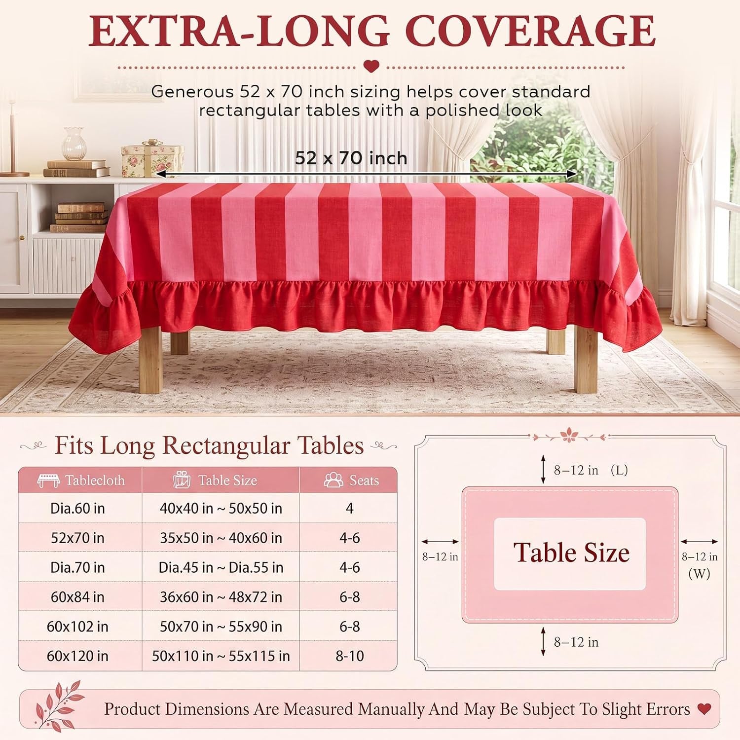 striped-ruffled-tablecloth-70-x-52-inches-boho-pink-red-striped-decorative-table-cover-rectangle-cotton-linen-table-cloth-for-home-dining-kitchen-wedding-birthday-party