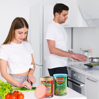 2Pcs 3.0-Inch Silicone Can Lids for Chef Boyardee | Van Camp'S | Goya | Bush'S Best | Farmer'S Market Can, Can Cover for Canned Goods, Soup Can Cap, Fit Most Standard Size, Dishwasher Safe (Lids ONLY)7