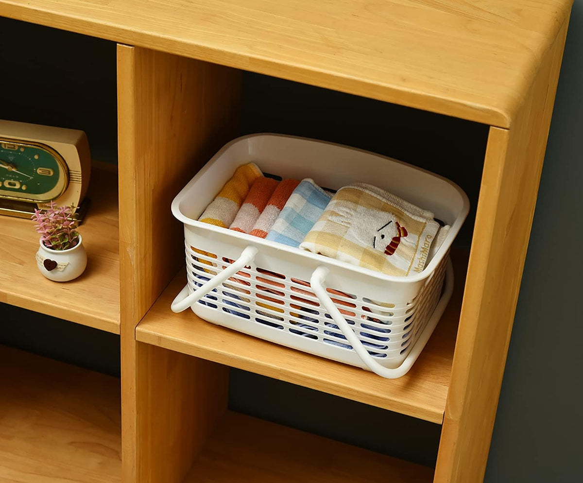 plastic-shower-caddy-basket-with-handle-portable-organizer-storage-basket-for-college-dorm-bathroom-kitchen-white