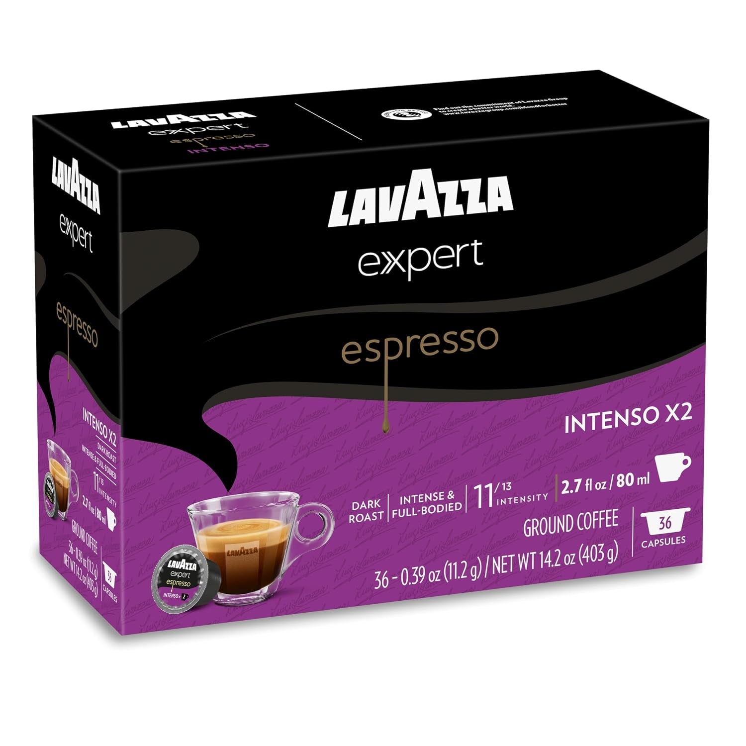 lavazza-expert-espresso-intenso-double-shot-capsules-dark-roast-arabica-and-robusta-blend-compatible-with-lavazza-classy-machines-36-capsules