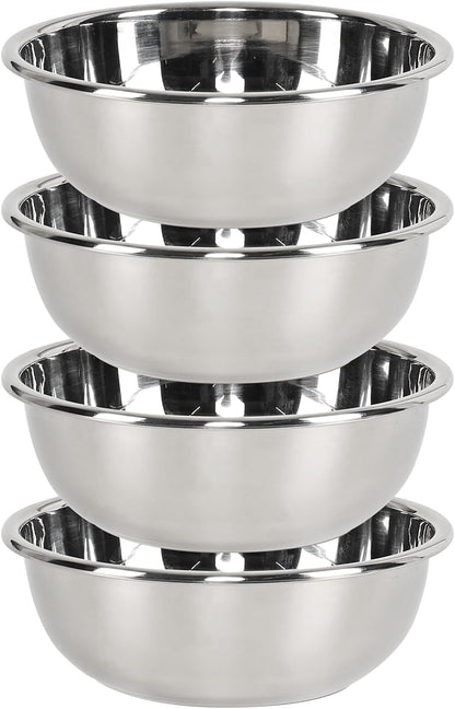 4 Pcs Stainless Steel Mixing Bowls, Meal Prep Mixing Bowl1