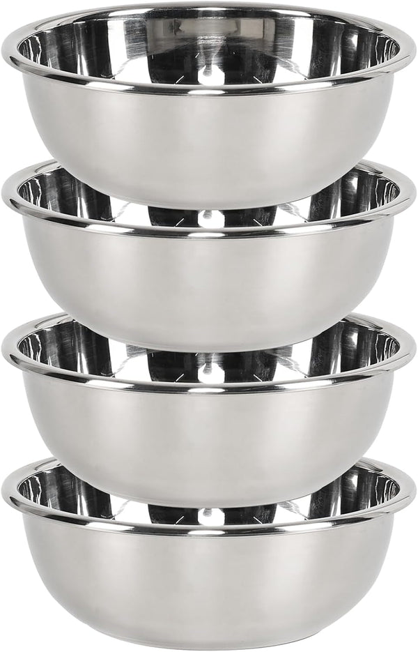 4 Pcs Stainless Steel Mixing Bowls, Meal Prep Mixing Bowl1