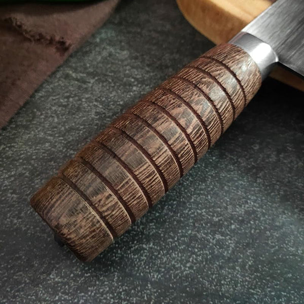 Meat Cleaver,Cleaver Knife 7.5 Inch Forged Cleaver Kitchen Chinese Slicing Knife Sushi Filleting Knife Butcher Knife Meat Cooking Cutter4